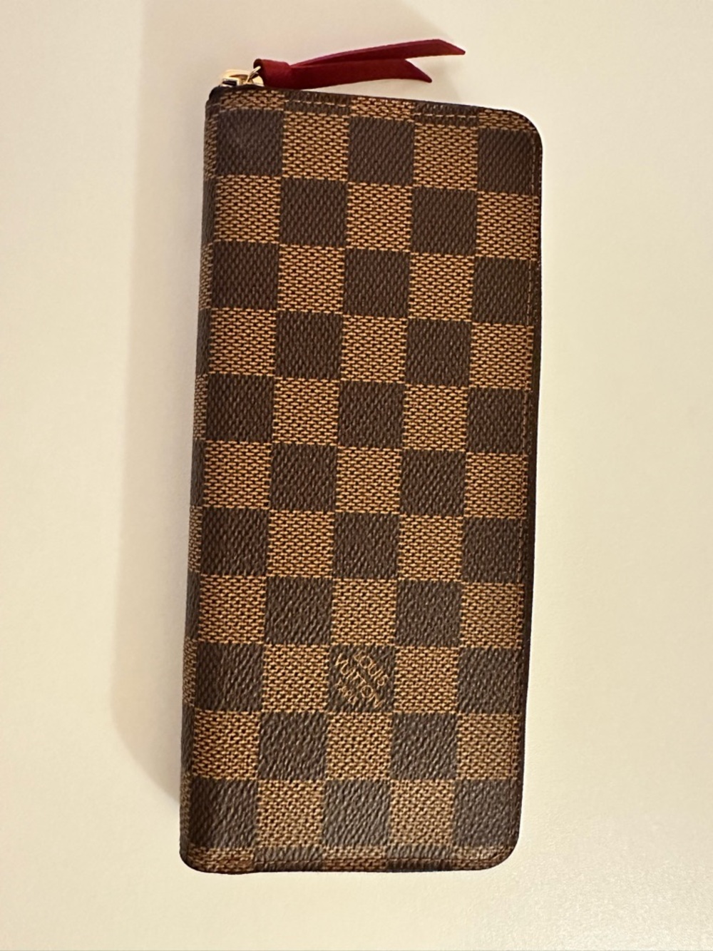 Louis Vuitton Damier Ebene Clemence Wallet